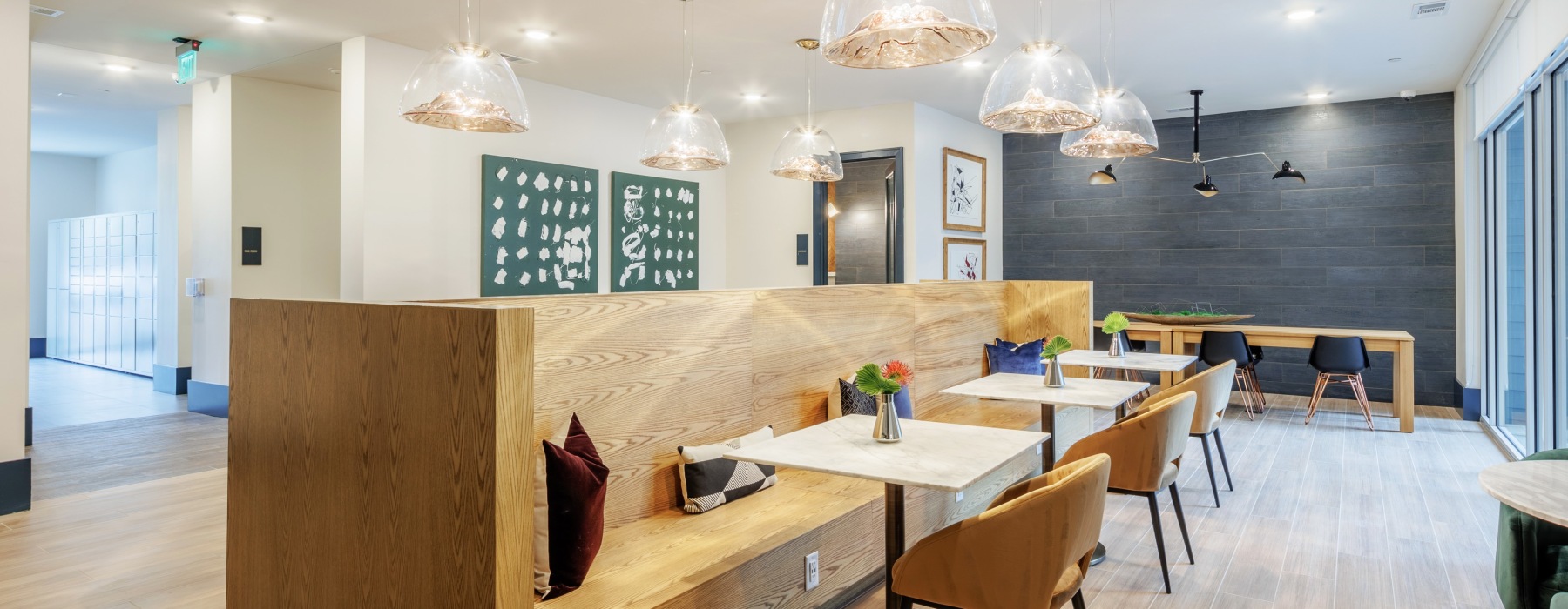 Resident coworking space